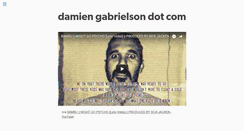 Desktop Screenshot of damiengabrielson.com